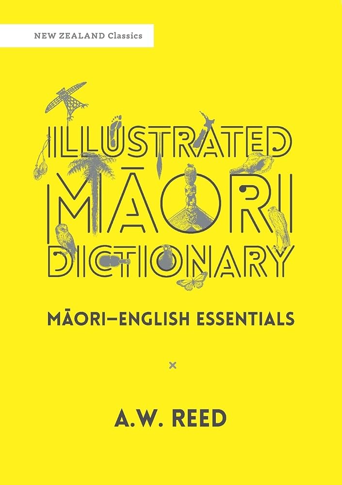 Illustrated Māori Dictionary (New Zealand Classics) cover image