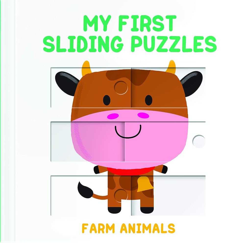 My first sliding puzzles: Farm animals cover image