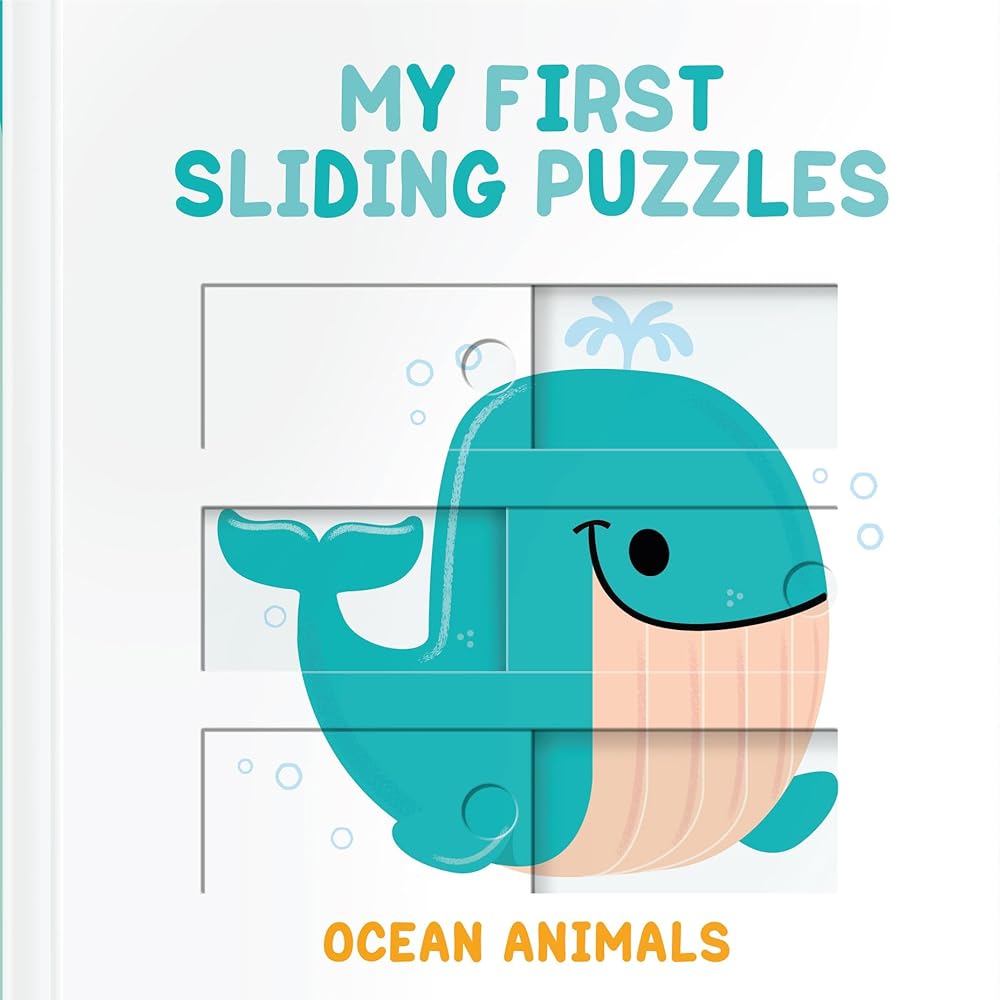 My first sliding puzzles: Ocean animals cover image