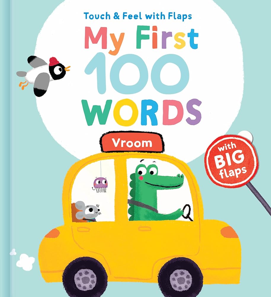 Touch & feel with flaps - My first 100 words: Vroom cover image