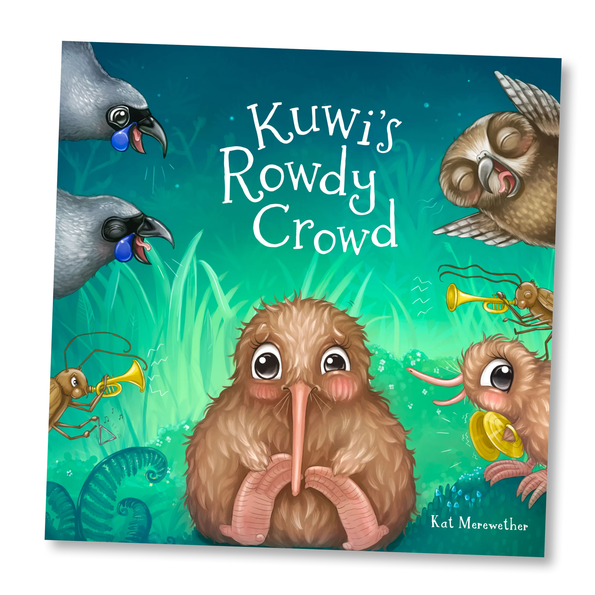 Kuwi's Rowdy Crowd (Board Book)